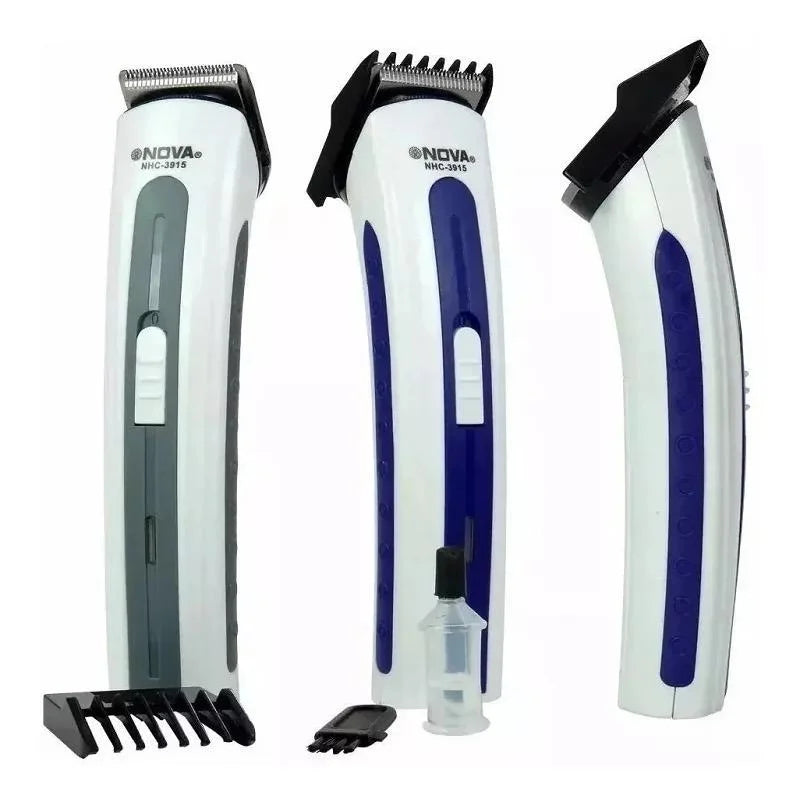 Aparador de Cabelo e/ou Barbeador Portátil de Barba 3915 Bivolt Recarregável - ENVIO IMEDIATO PARA TODO BRASIL